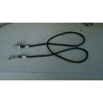 24i Inch Nylon Rope Cords w/ J Hook & Bulldog Clip